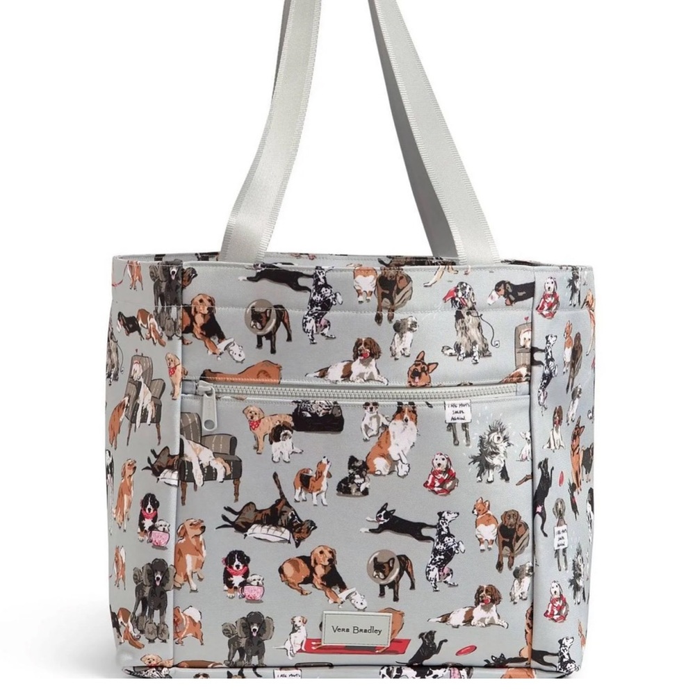 Vera Bradley Reactive Drawstring Family Tote Best in Show Nwt!